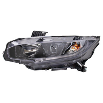 TRQ® - Driver Side Replacement Headlight