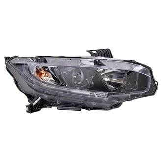 TRQ® - Passenger Side Replacement Headlight