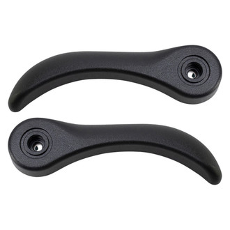 TRQ® - Front Seat Back Recliner Adjustment Handle, Black