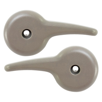 TRQ® - Front Seat Back Recliner Adjustment Handle, Pewter