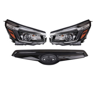 TRQ® - Driver and Passenger Side Replacement Headlights