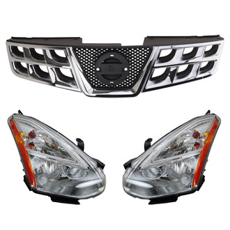 TRQ® - Driver and Passenger Side Replacement Headlights
