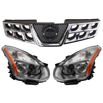 TRQ® - Driver and Passenger Side Replacement Headlights