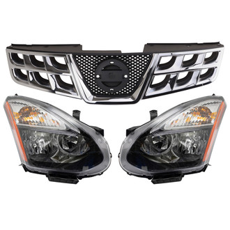 TRQ® - Driver and Passenger Side Replacement Headlights