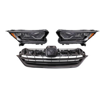 TRQ® - Driver and Passenger Side Replacement Headlights