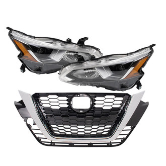 TRQ® - Driver and Passenger Side Replacement Headlights
