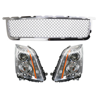 TRQ® - Driver and Passenger Side Replacement Headlights