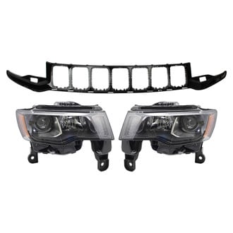 TRQ® - Driver and Passenger Side Replacement Headlights