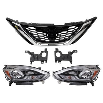 TRQ® LKA20398 - Driver and Passenger Side Replacement Headlights