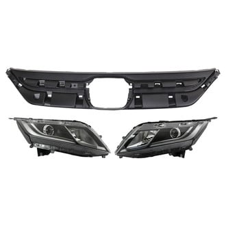 TRQ® - Driver and Passenger Side Replacement Headlights