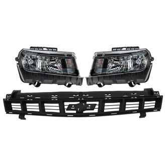 TRQ® - Driver and Passenger Side Replacement Headlights