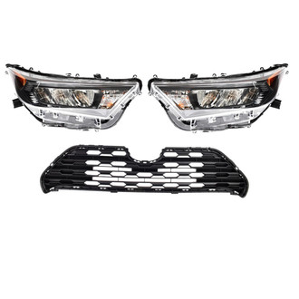 TRQ® - Driver and Passenger Side Replacement Headlights