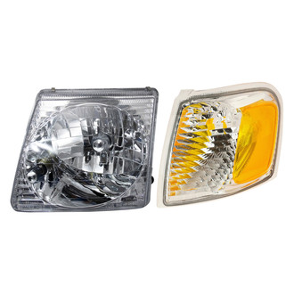 TRQ® - Driver Side Replacement Headlight