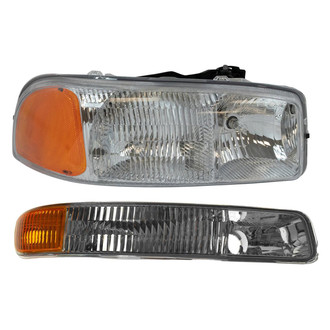 TRQ® - Passenger Side Replacement Headlight