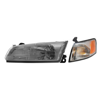 TRQ® - Driver Side Replacement Headlights
