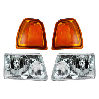 TRQ® - Replacement Headlight