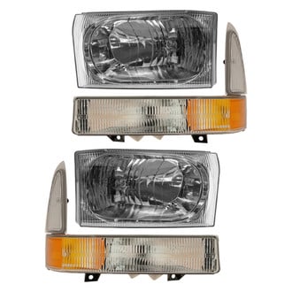 TRQ® - Driver and Passenger Side Replacement Headlights