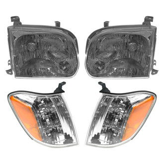 TRQ® - Driver and Passenger Side Replacement Headlights
