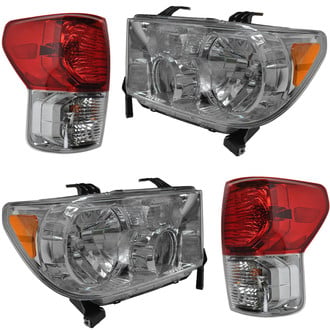 TRQ® - Driver and Passenger Side Replacement Headlight