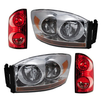 TRQ® - Driver and Passenger Side Replacement Headlight