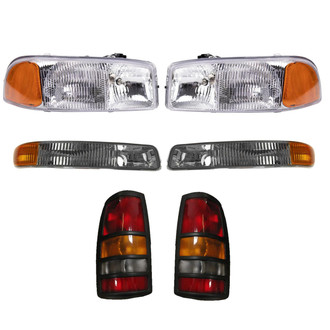 TRQ® - Driver and Passenger Side Replacement Headlights