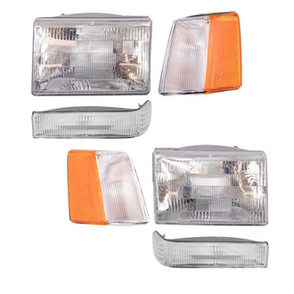 TRQ® - Replacement Headlight