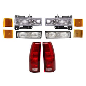TRQ® - Driver and Passenger Side Replacement Headlight