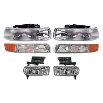 TRQ® - Driver and Passenger Side Replacement Headlights