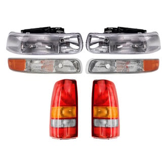 TRQ® LKA56016 - Driver and Passenger Side Replacement Headlights