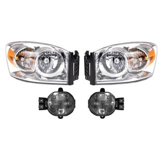 TRQ® - Driver and Passenger Side Replacement Headlights