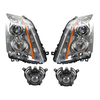 TRQ® - Driver and Passenger Side Replacement Headlights