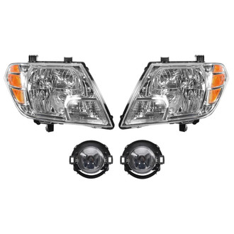 TRQ® - Driver and Passenger Side Replacement Headlights