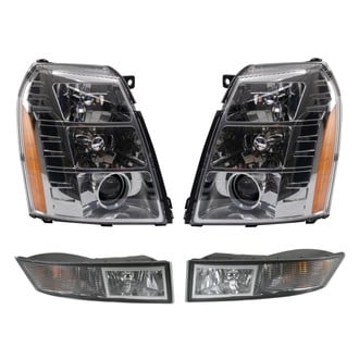 TRQ® - Driver and Passenger Side Replacement Headlights