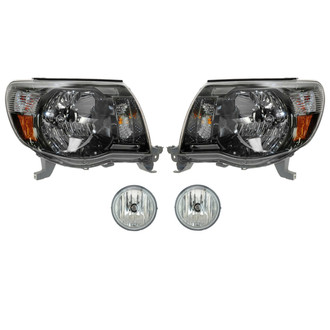 TRQ® - Driver and Passenger Side Replacement Headlights