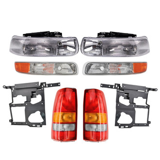 TRQ® - Driver and Passenger Side Replacement Headlights