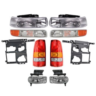 TRQ® - Driver and Passenger Side Replacement Headlights