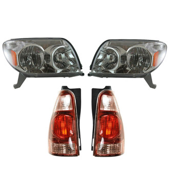 TRQ® - Driver and Passenger Side Replacement Headlights