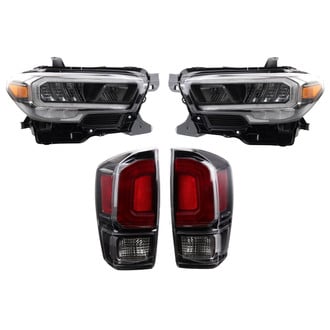 TRQ® - Driver and Passenger Side Replacement Headlights