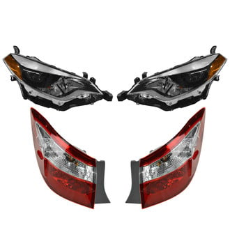 TRQ® LKA82951 - Driver and Passenger Side Replacement Headlights