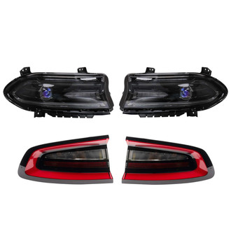 TRQ® - Driver and Passenger Side Replacement Headlights