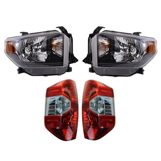 TRQ® - Driver and Passenger Side Replacement Headlights