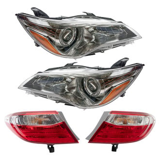 TRQ® - Driver and Passenger Side Replacement Headlights