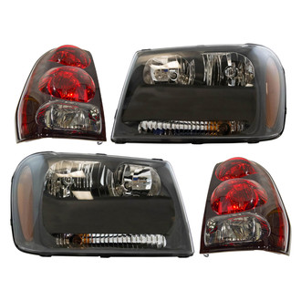 TRQ® - Driver and Passenger Side Replacement Headlights