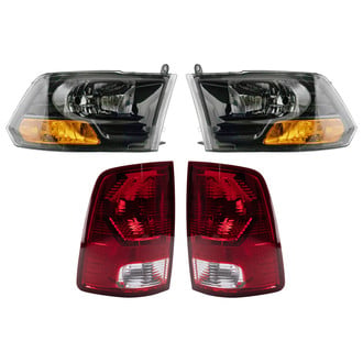 TRQ® - Driver and Passenger Side Replacement Headlights