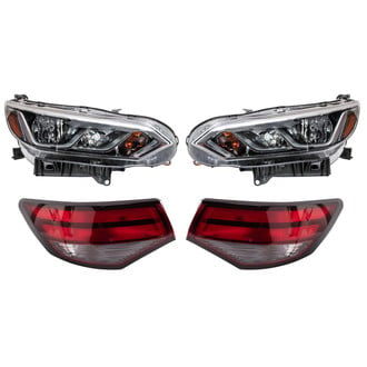 TRQ® - Driver and Passenger Side Replacement Headlights