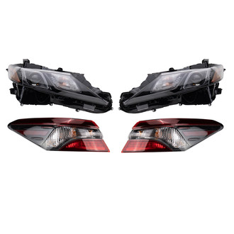 TRQ® - Driver and Passenger Side Replacement Headlights