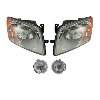 TRQ® - Driver and Passenger Side Replacement Headlights