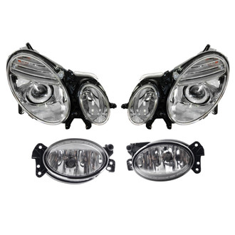 TRQ® - Driver and Passenger Side Replacement Headlights