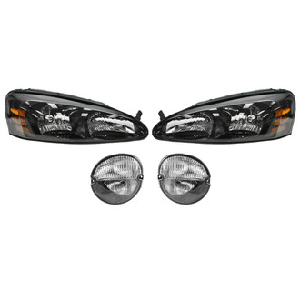 TRQ® - Driver and Passenger Side Replacement Headlights