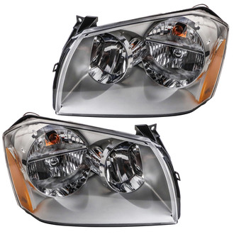 TRQ® - Driver and Passenger Side Replacement Headlights